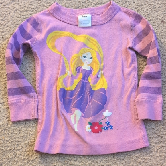 Hanna Andersson Other - Hanna Andersson Disney Tangled Long Sleeve Pajama Top Size 2T
